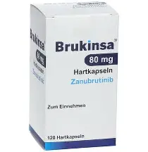 BRUKINSA 80 MG FCO C/ 120 CAP