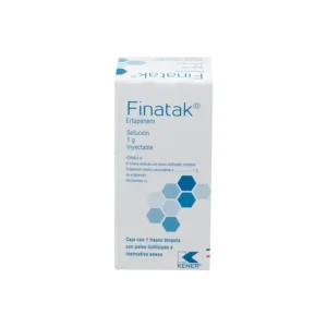 FINATAK 1 G SOL INY C/ FCO AMP