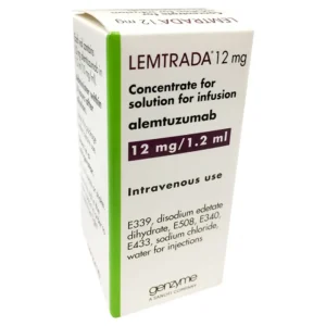LEMTRADA 12 MG/ 1.2 ML SOL INY
