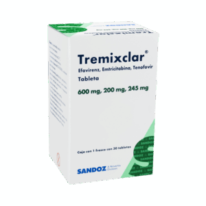 TREMIXCLAR 600 / 200 / 245 mg TAB CAJ C/30