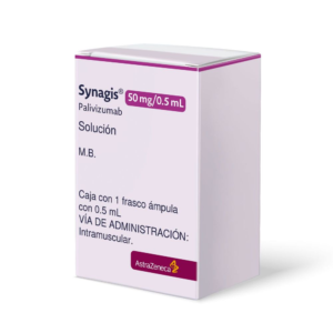 Synagis 50 mg Frasco Ámpula Polvo Liofilizado (Palivizumab)
